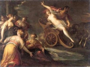 The Rape of Proserpine, Hans Von Aachen, 1587 