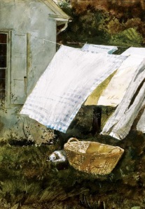 Laundry Day  by Andrew Wyeth