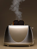 burning toast