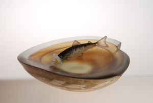 hiroshi_yamano_scene_of_japan_15_2010_blown_sculpted_cut_and_polished_glass_with_silver_engraving_and_copper_plating_4-5_x_15-75_x_14-5_in