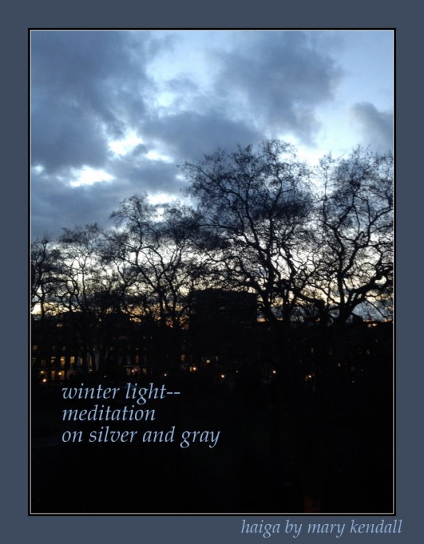 Winter light 2 Haiga