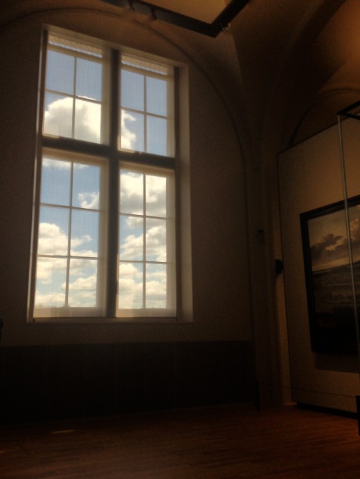 Rijksmuseum out the window
