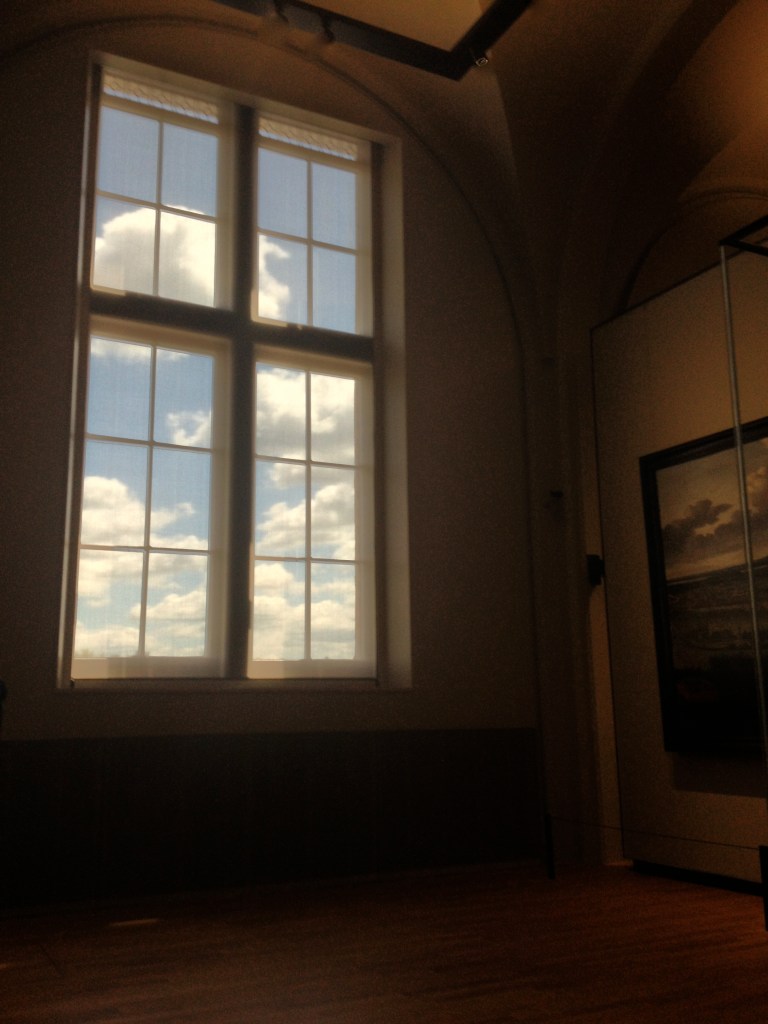 Rijksmuseum out the window