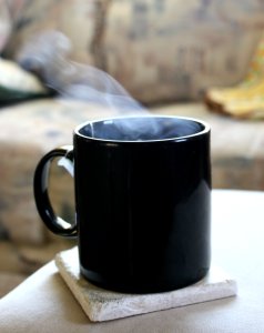 steam-rising-from-cup-of-hot-tea
