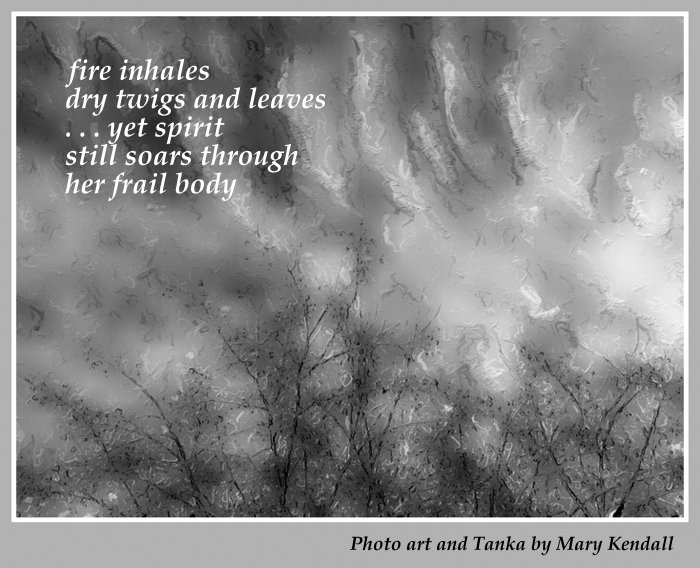 fire inhales