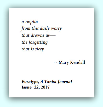 tanka in eucalypt